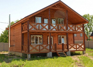 Строительство деревянного дома в п. Анкудиново